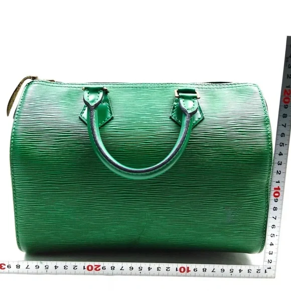 Louis Vuitton LV Hand Bag  Speedy 25 Greens Epi - Picture 11 of 11